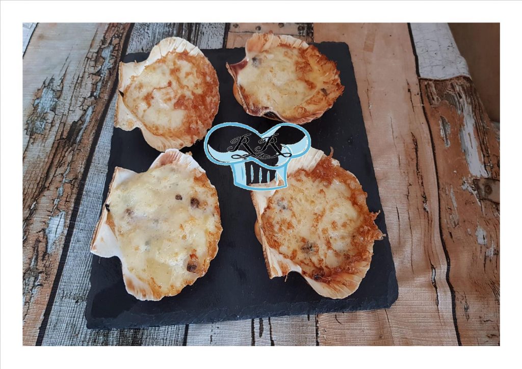 Conchas rellenas